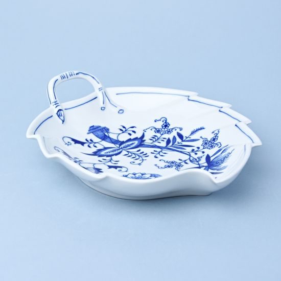 Leaf dish 22 cm, Original Blue Onion Pattern