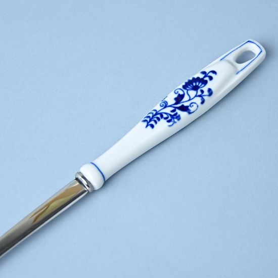 Ladle 70 mm hanging - smooth 32 cm, Original Blue Onion Pattern