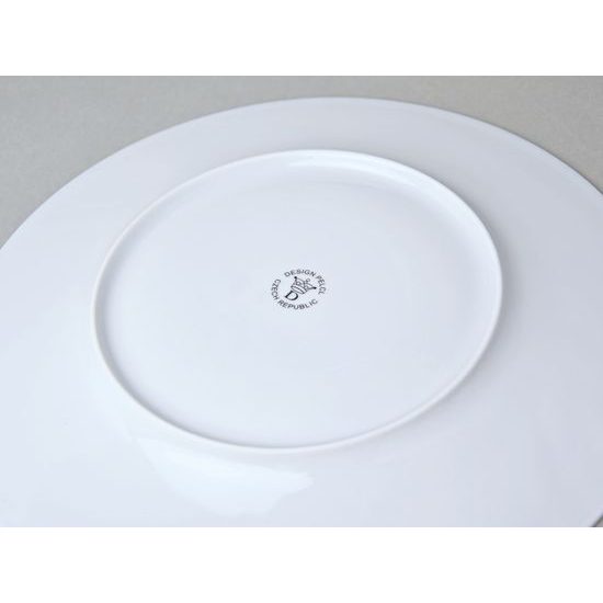 Bohemia black: Plate dining 28 cm, design Jiří Pelcl, Český porcelán a.s.
