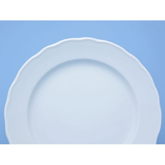 Plate flat 21 cm, White, Cesky porcelan a.s.