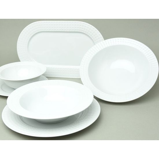 Dinner set for 4 pers 18 pcs., Onyx, THUN 1794
