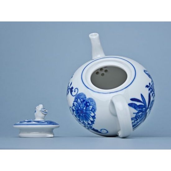 Tea pot with a strainer 0,35 l, Original Blue Onion Pattern