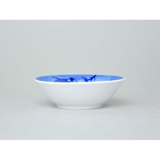 Bowl 13 cm, Thun 1794 Carlsbad porcelain, BLUE CHERRY