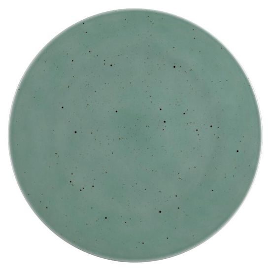 Cake plate 33 cm, Life Petrol 57011, Seltmann Porcelain