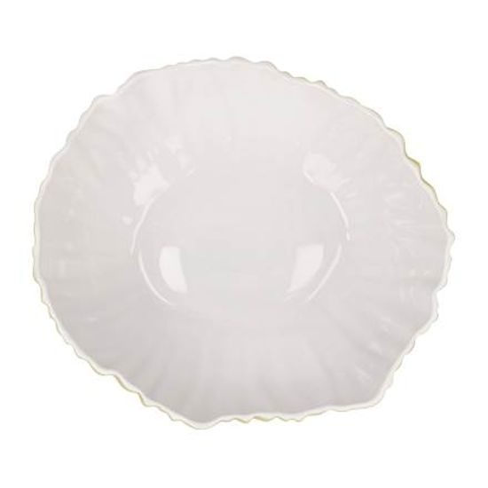 Bowl Spirulina light green 16 / 13,50 / 5,5, Biscuit china, Goebel