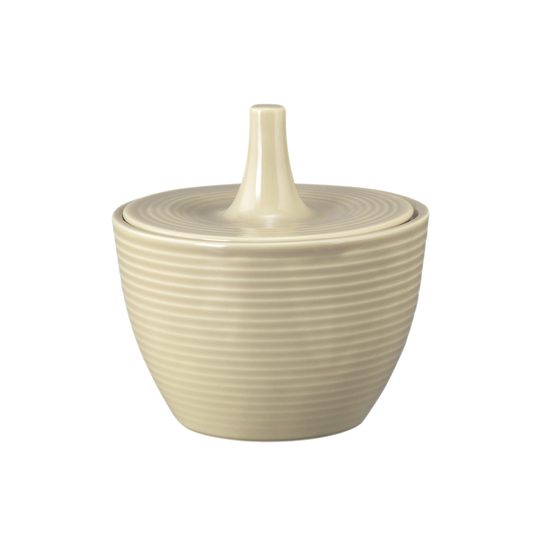 Beat sand-beige: Sugar bowl 270 ml, Seltmann porcelain