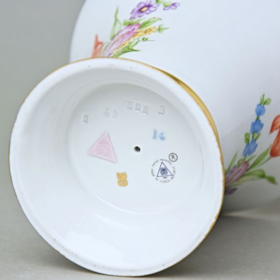 Váza s květinami C 14,5 cm, Isis, Vázy Duchcov