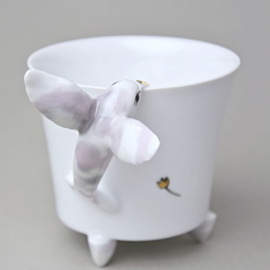 Mug ZOO Hummingbird 260 ml, PINK, 11,2 cm, Goldfinger porcelain