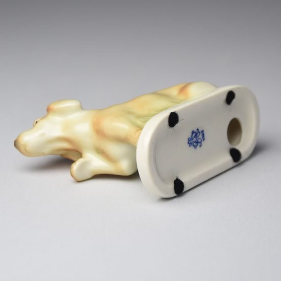 Dog 7 x 3 x 6 cm, Kati Zorn, Unterweissbacher porcelain