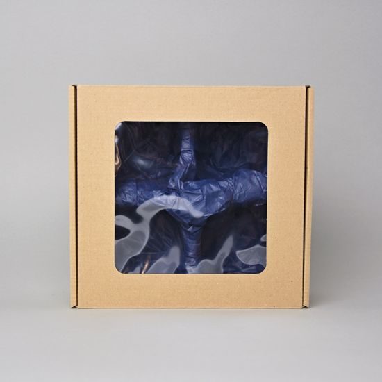 Gift box with a window, 22 x 20,3 x 10,3 cm