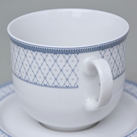 Cup tea / coffee tall 230 ml and saucer 15,5 cm, Thun 1794, OPAL 80144