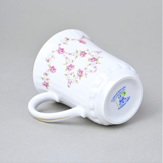 Hrnek Derby 250 ml, růžičky, Český porcelán a.s.