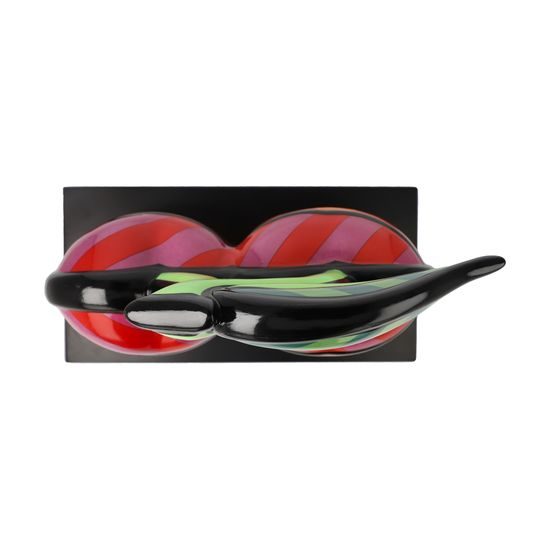 Figurine Cherries 30 / 15 / 33 cm, porcelain, R. Britto, Goebel