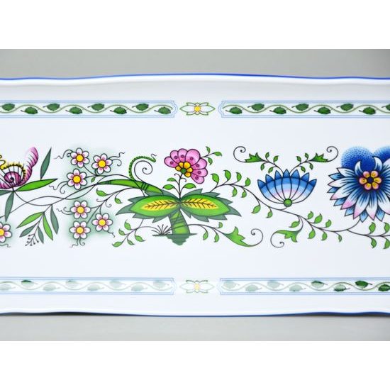 Podnos čtyřhranný 45 x 16 cm, BAREVNÝ CIBULÁK