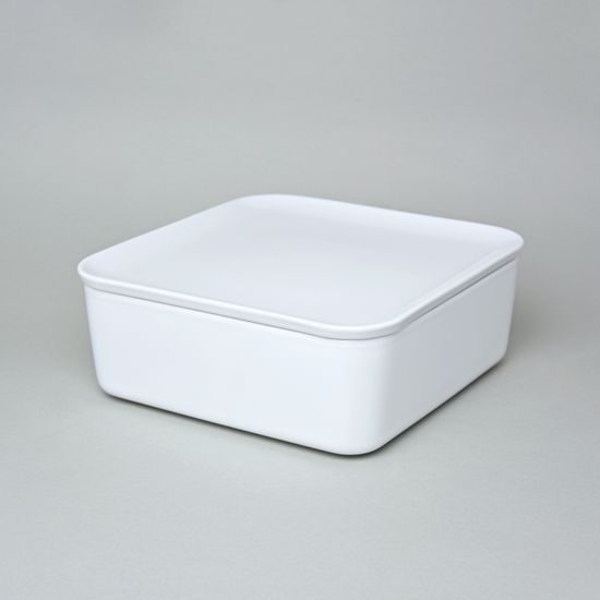 Mísa zapékací s víkem 24 x 24 x 8 cm, NO LIMITS, porcelán Seltmann