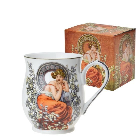 Hrnek 350 ml, Topaz, A. Mucha, Home Elements