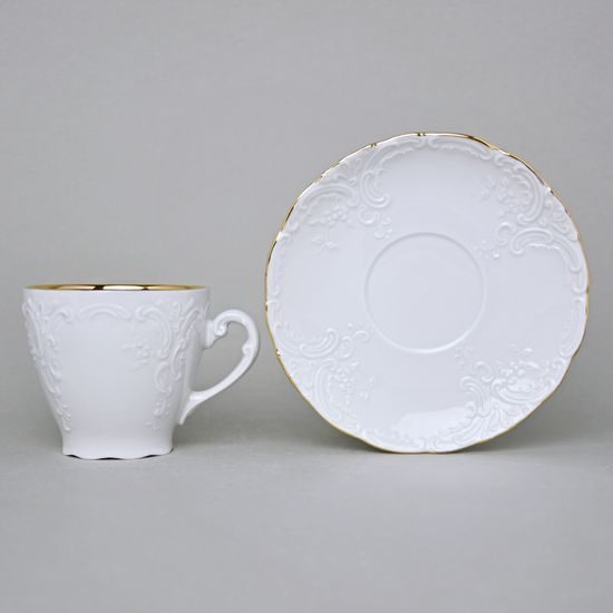 Cup coffee 200 ml and saucer, Opera Cobalt blue, Cesky porcelan a.s.