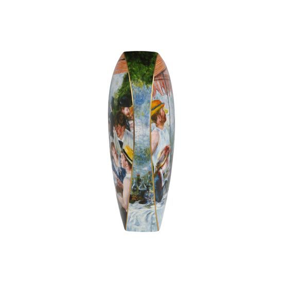 Vase Rowers breakfast 23 / 11,5 / 30,5 cm, porcelian, Auguste Renoir, Goebel
