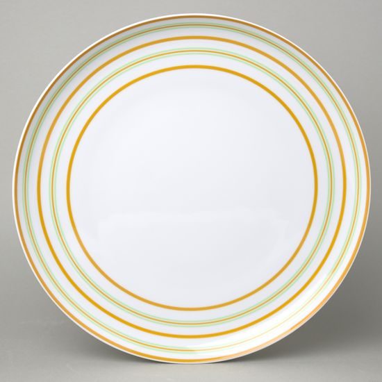 Dish round flat 30 cm, Thun 1794, karlovarský porcelán, Tom 29958