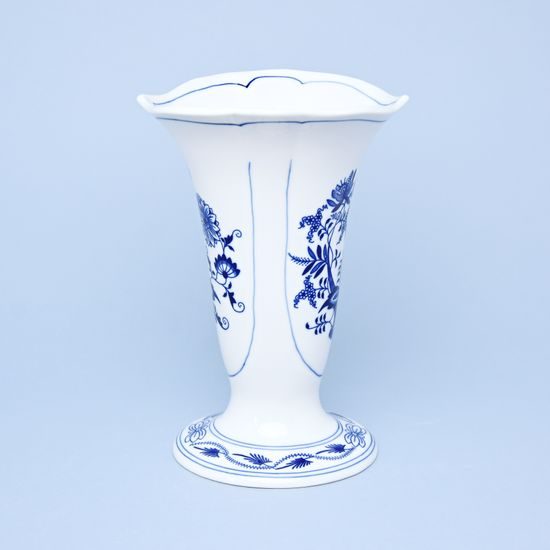 Vase 19 cm, Original Blue Onion Pattern, QII