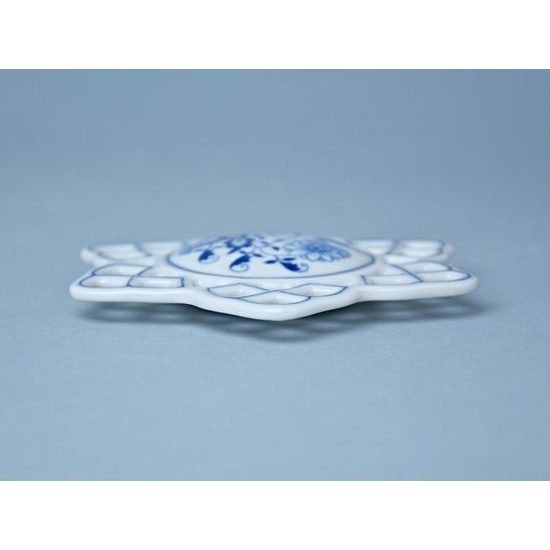 Christmas decoration - Snow flake 10,4 cm, Original Blue Onion Pattern