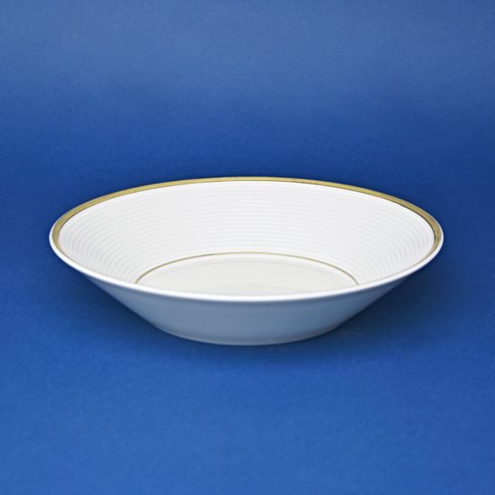 Lea ivory gold: Plate deep 22 cm, Thun karlovarský porcelán