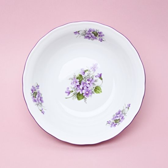 Bowl 21 cm, Violet, Cesky porcelan a.s.