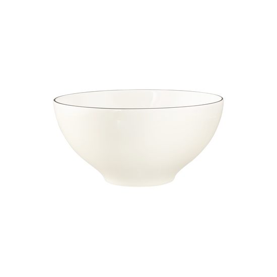 Miska 15 cm 810 ml, Savona fine diamond se šedou linkou, porcelán Seltmann