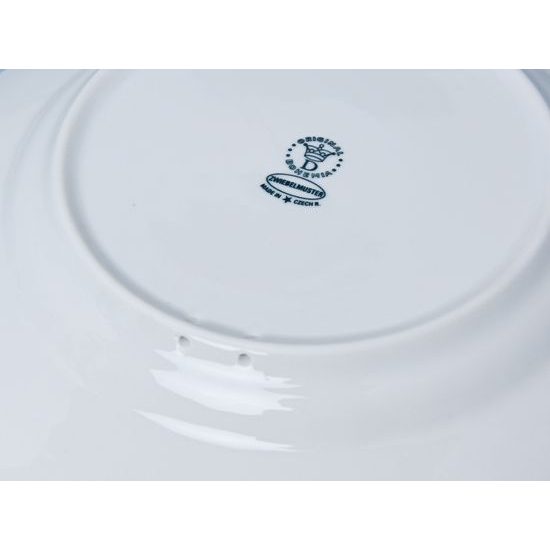 Annual plate 1992 Prague 24cm, Original Blue Onion Pattern