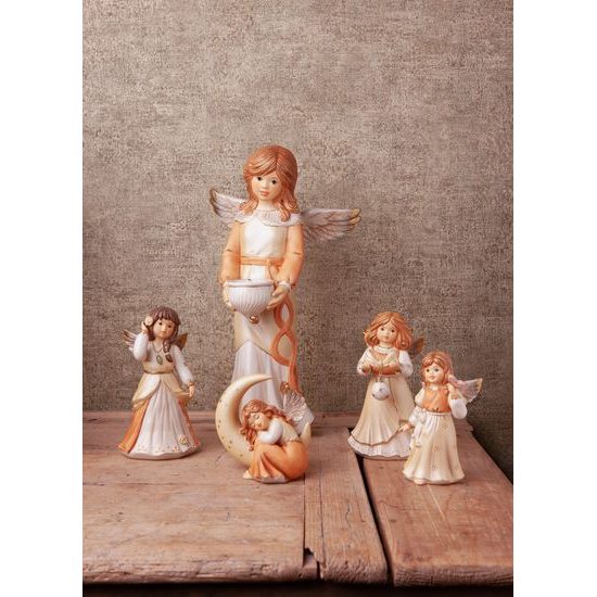 Angel Favorite Christmas Ball 8,5 / 8 / 15 cm, stoneware, Goebel