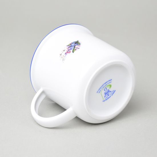 Mug Tina middle 240 ml, Forget-menot + Lily of the valley decor, Český porcelán a.s.