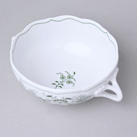 Creamsoup cup with handles 250 ml, Original Green Onion pattern
