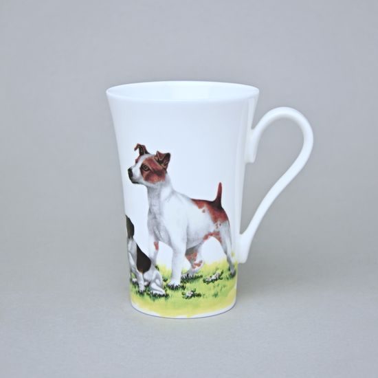 Dog Collection - Jack Russell Terrier: Mug 400 ml, English Fine Bone China, Roy Kirkham