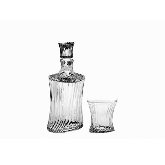 ORCAN whisky set 1+6 pro 6 osob, Crystal Bohemia Poděbrady