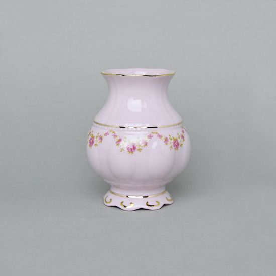 Vase 12 cm, Sonáta decor 158, Leander, rose china