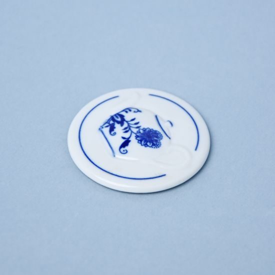 Magnet Pot tea 4,5 cm, Original Blue Onion Pattern