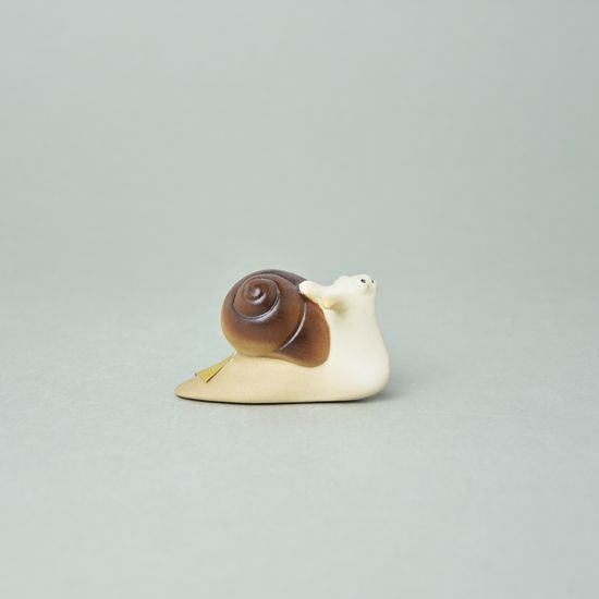 Snail 6,5 x 4 cm, Pastel, Royal Dux Bohemia