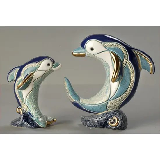 De Rosa - Dolphin On Wave, 11 x 7 x 13 cm, De Rosa Montevideo