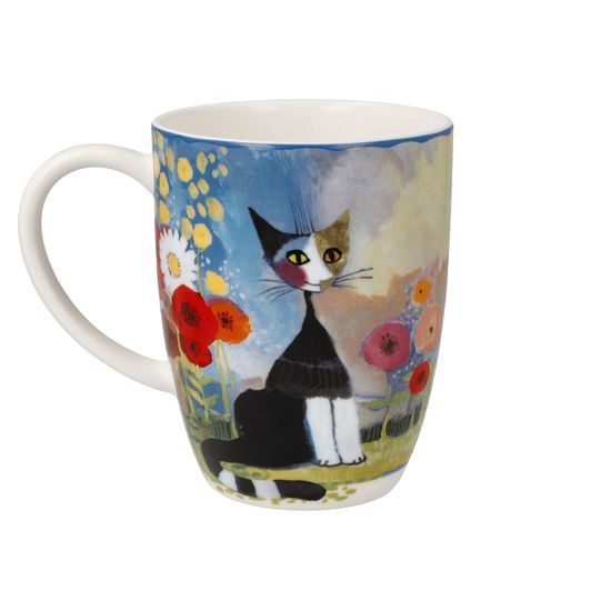 Cup Luce Solare 400ml, Fine Bone China, Cats Goebel R. Wachtmeister