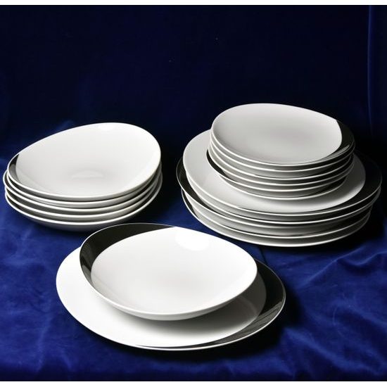 30283: Plate set for 6 pers., Thun 1794, Carlsbad porcelain, Loos