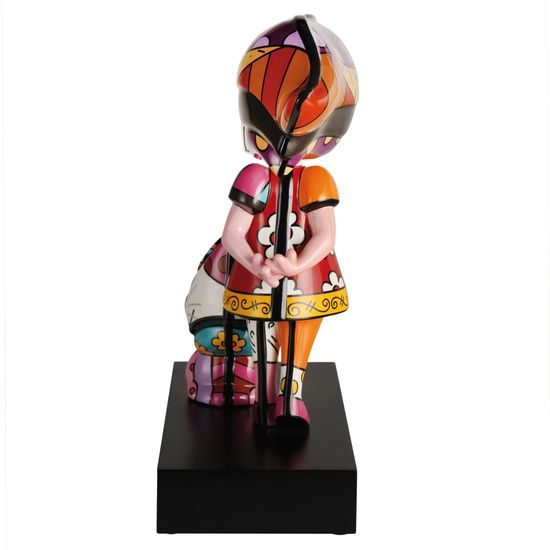 Figurine Romero Britto - My Lovely Friend, 41,5 / 18 / 47 cm, Porcelain, Goebel