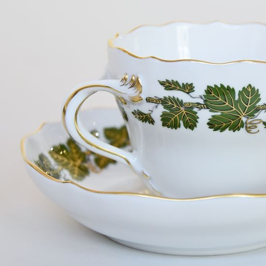 Cup and Saucer Mocha 0,8 l, Meissen Porcelain