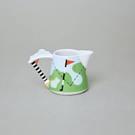 Mlékovka 100 ml - Golfové hřiště, Thun Studio, Luxusní porcelán