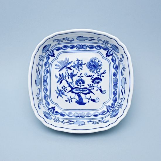 Mísa salátová čtyřhranná italská 19 cm, Cibulák, originální z Dubí