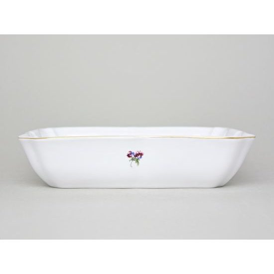 Salad bowl square 23 cm, Hazenka, Cesky porcelan a.s.