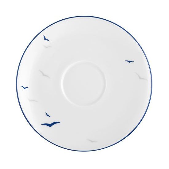 Saucer 13,5 cm, Worpswede 4164 Rügen, Tettau porcelain