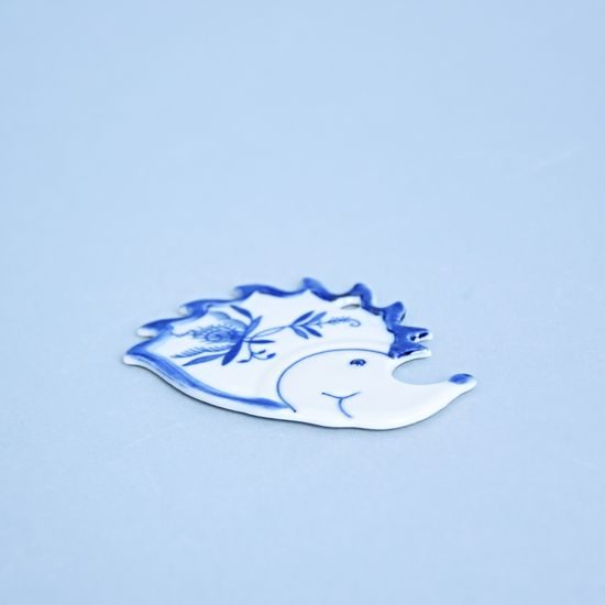 Magnet Hedgehog 8 x 6 cm, Original Blue Onion Pattern