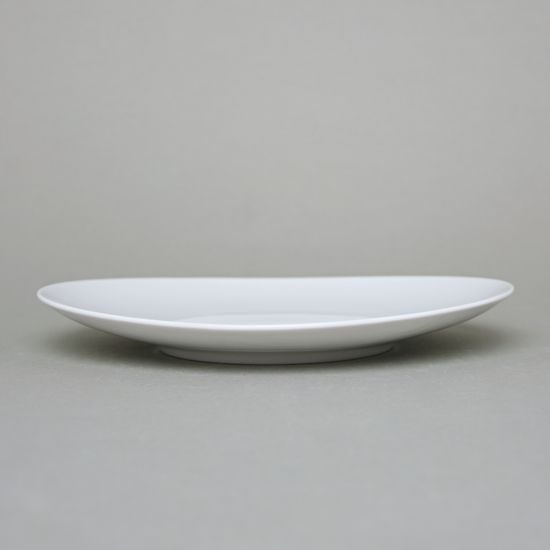 Plate dessert 21 cm, Thun 1794 Carlsbad porcelain, Loos white