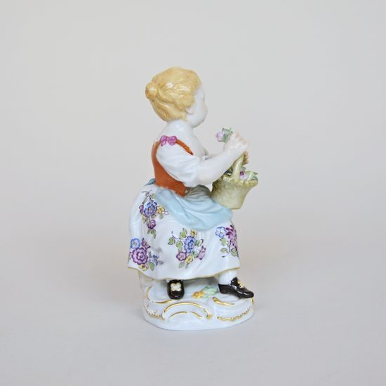 A Gardener, Meissen Porcelain Figures