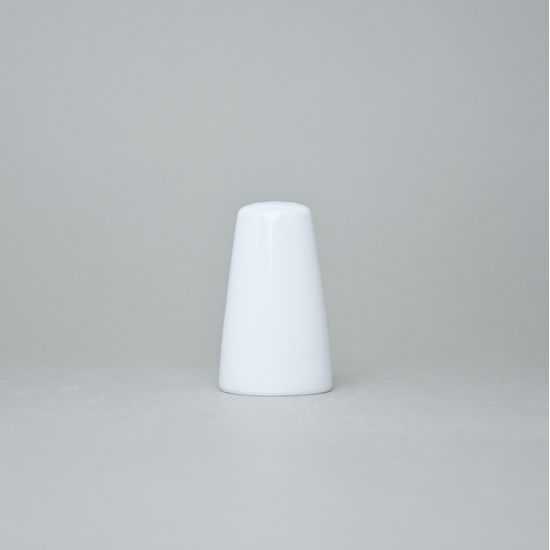 Slánka sypací 7,7 cm, Thun 1794, karlovarský porcelán, Tom nedekor